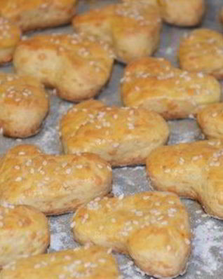 Печенье с плавленым сыром