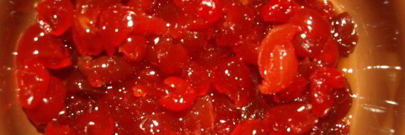 печенье с вяленой вишней и коньяком