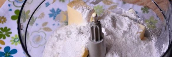 печенье снежинки