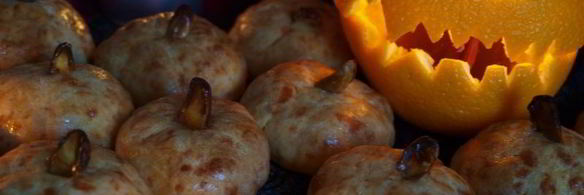 печенье тыковки для хеллоуина