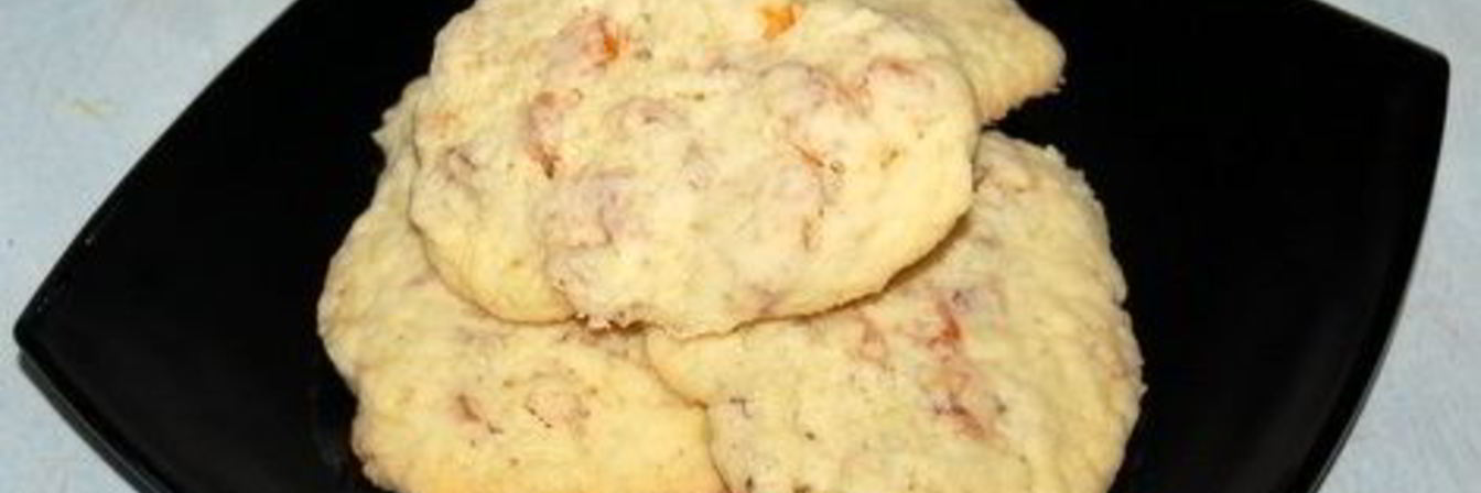 Песочное печенье с курагой