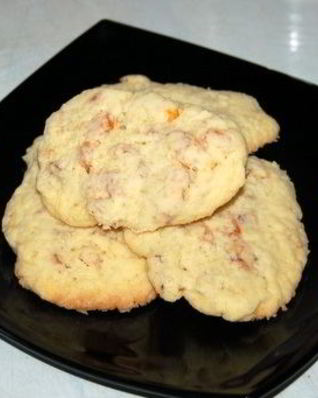 Песочное печенье с курагой