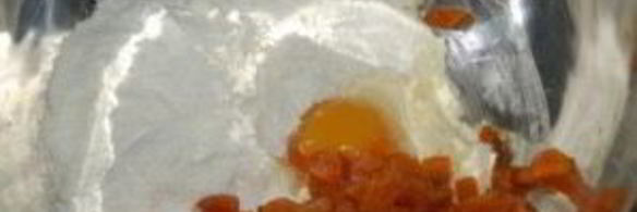 песочное печенье с курагой