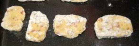 песочное печенье с курагой