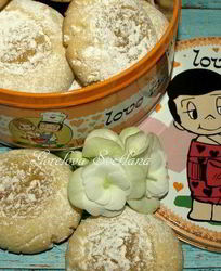 Песочное печенье с лимонным джемом