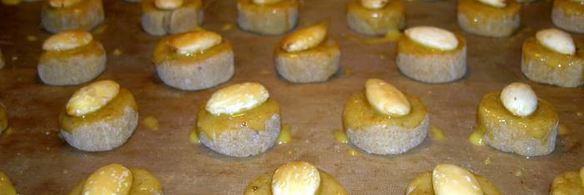 пряное печенье с миндалем