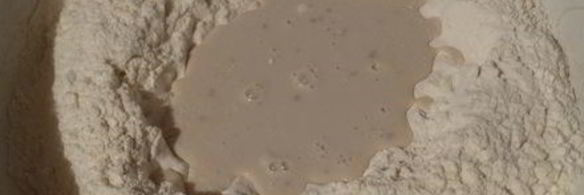 рогалики пуховые