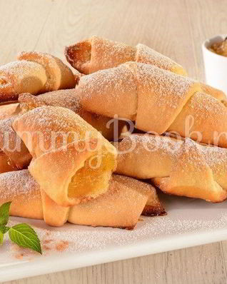 Рогалики с тыквенным вареньем