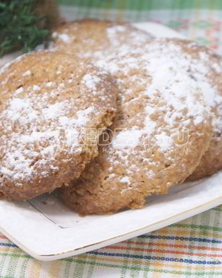 Рождественское ореховое печенье