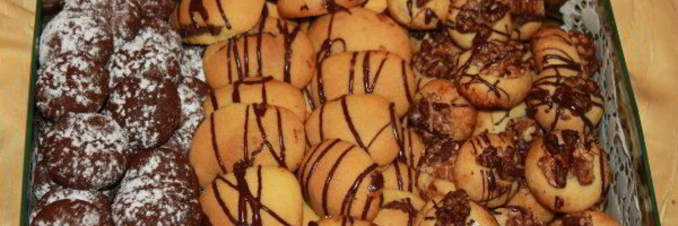 Рождественское печенье разных сортов