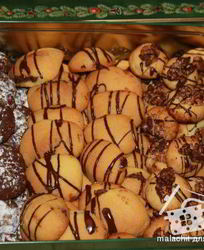 Рождественское печенье разных сортов