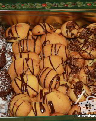 Рождественское печенье разных сортов