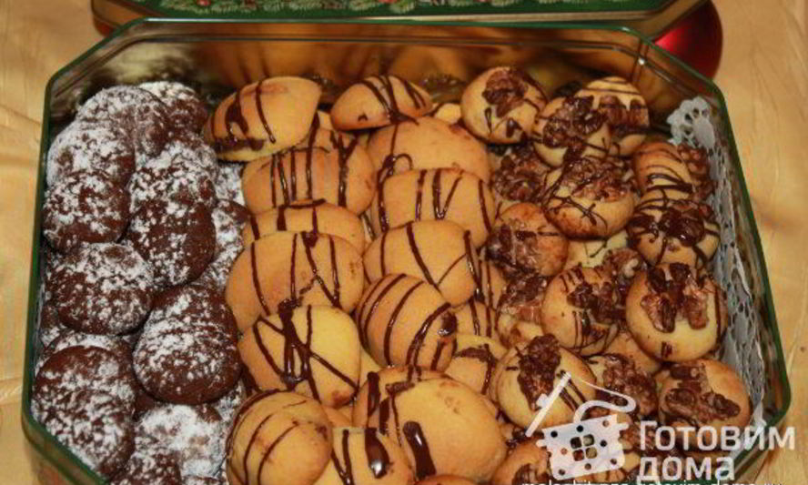 Рецепт рождественского печенья разных сортов