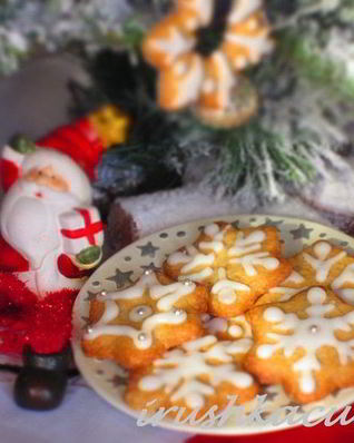 Рождественское пряничное печенье