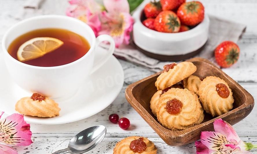 Рецепт сдобного печенья курабье