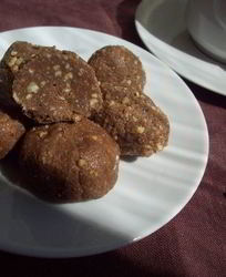 Шоколадная картошка из печенья