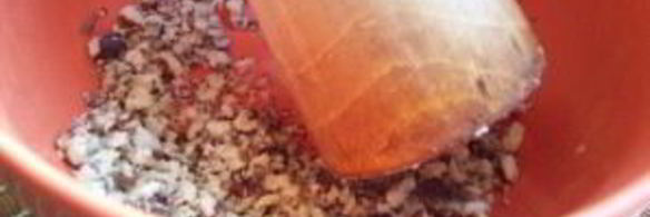 шоколадная картошка из печенья