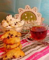 Шоколадное печенье на маскарпоне