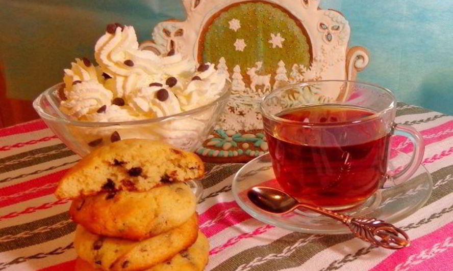 Рецепт шоколадного печенья на маскарпоне