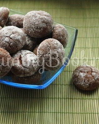 Шоколадное печенье Трещинки