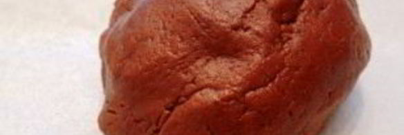 шоколадное песочное печенье