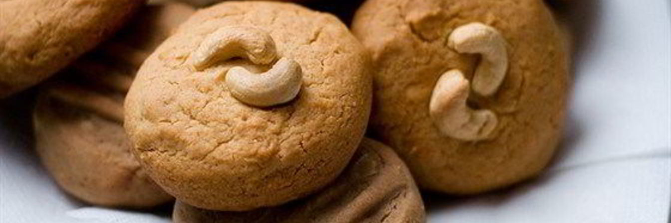 Сливочное печенье с кешью