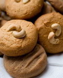 Сливочное печенье с кешью