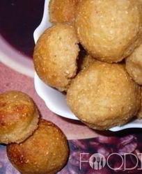 Творожно-банановое печенье