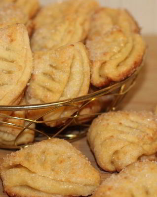 Творожное печенье Гусиные лапки