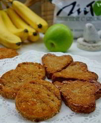 Творожное печенье с отрубями