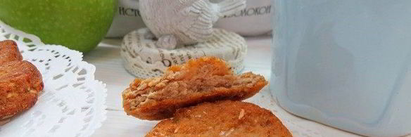 творожное печенье с отрубями