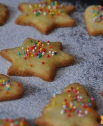 Ванильное печенье из песочного теста