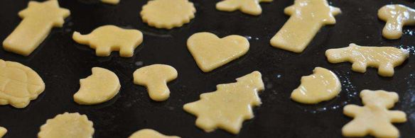 ванильное печенье из песочного теста