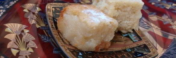 басбуса — арабский манный пирог