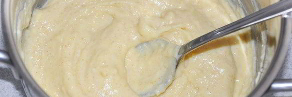 баскский пирог с черносливом и заварным кремом