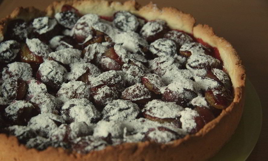 Рецепт баварского сливового пирога