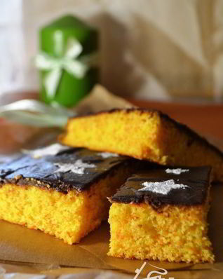 Бразильский морковный пирог в блендере