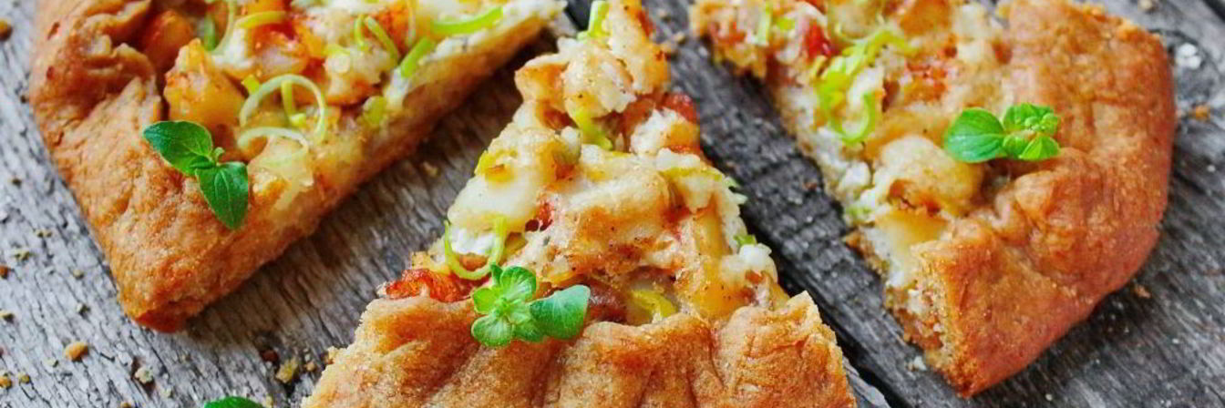 Быстрый пирог с рыбой