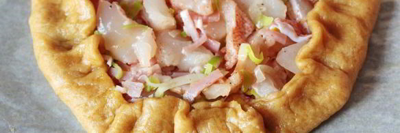 быстрый пирог с рыбой