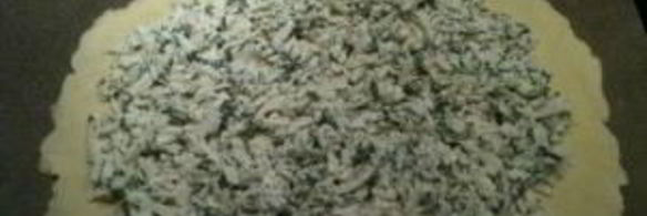 быстрый сырный пирог