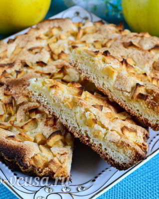Быстрый яблочный пирог