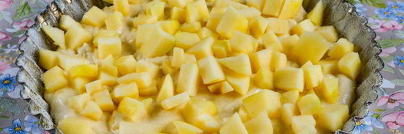 быстрый яблочный пирог