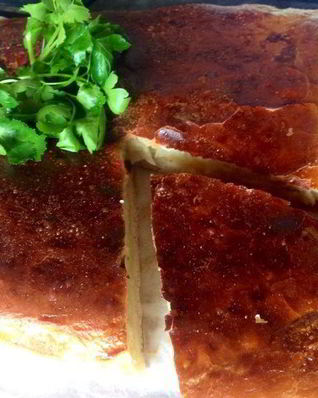 Дрожжевой пирог с картошкой