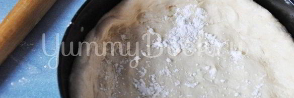 дрожжевой пирог с тыквой и яблоками