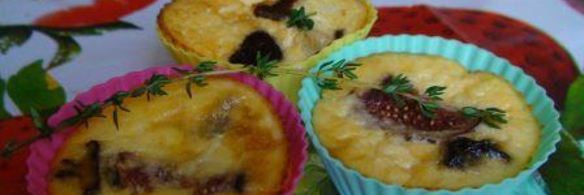 инжирный киш с каштанами под сыром джюгас