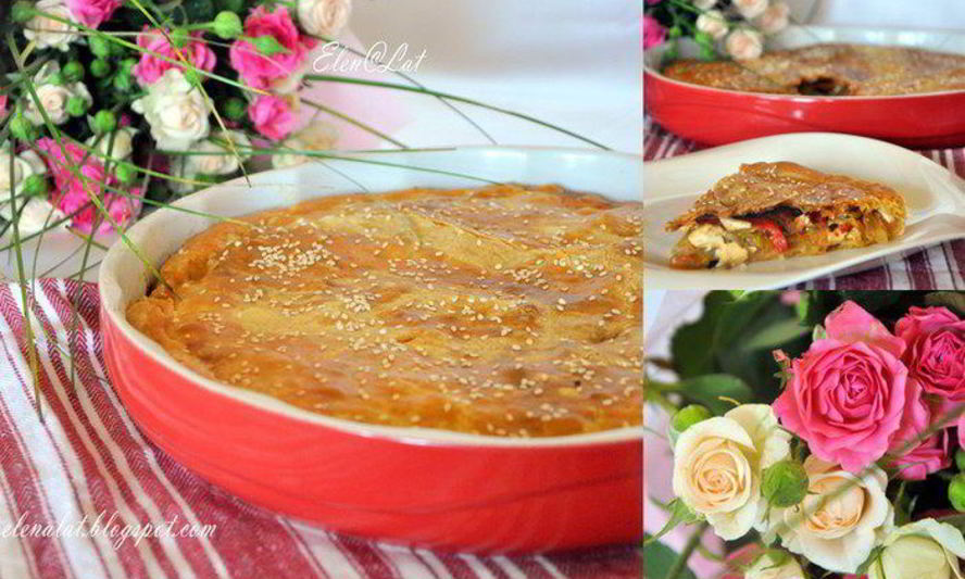 Рецепт итальянского овощной пирог