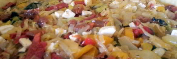 итальянский овощной пирог