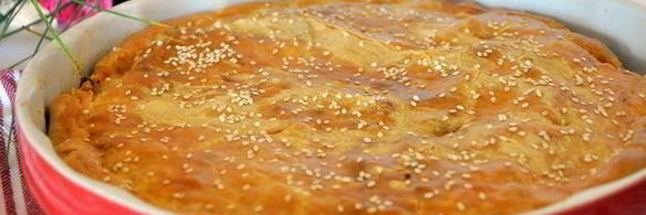 итальянский овощной пирог