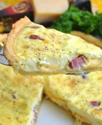 Киш Лорен с сыром Джюгас