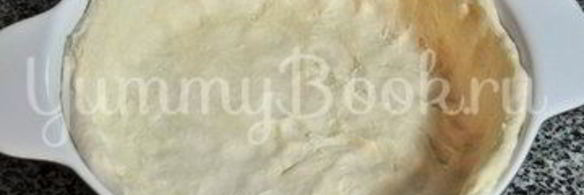 киш с курицей и грибами